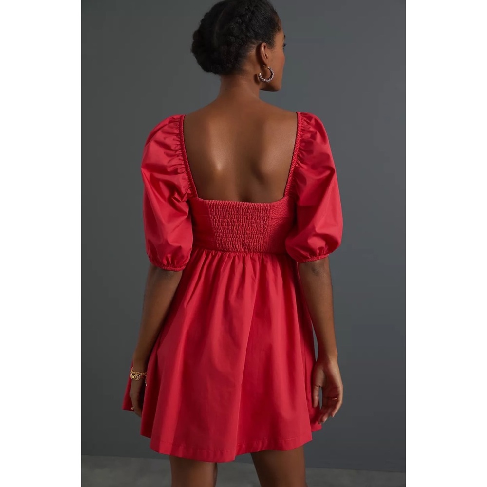 ★ Anthropologie Maeve Red Mini Dress - Picture 3 of 3